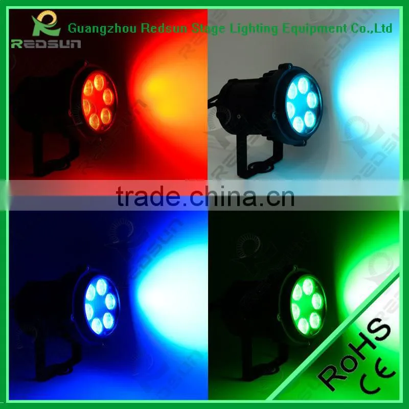 High Quality Newest Stage Equipment IP65 6PCS*10W RGBW 4IN1 LED Mini Waterproof Par Light