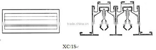 Aluminum air diffusers for air conditioner/wall grille