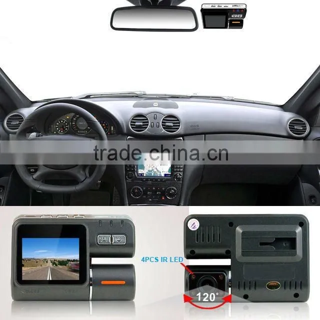2.0inch Night Vision 720p g-sensor dvr auto