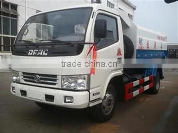 DFAC 4X2 5-6 CBM Self-load and Self-unload Garbage Truck