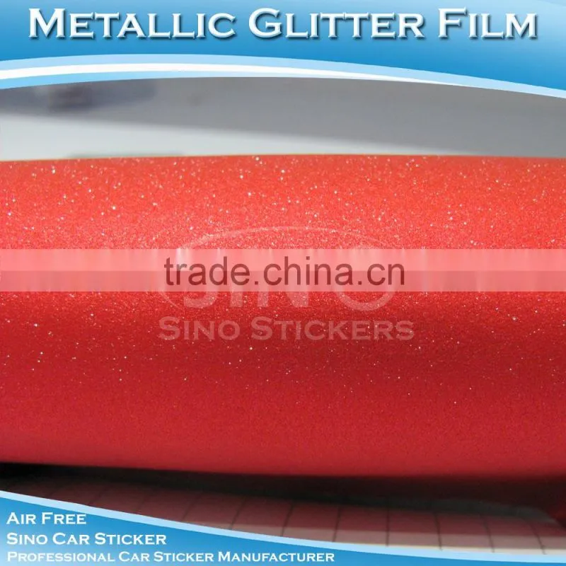 1.52x20m New Arrival Glitter Blue Full Car Body Sticker Vinyl Carbon Fiber Tube