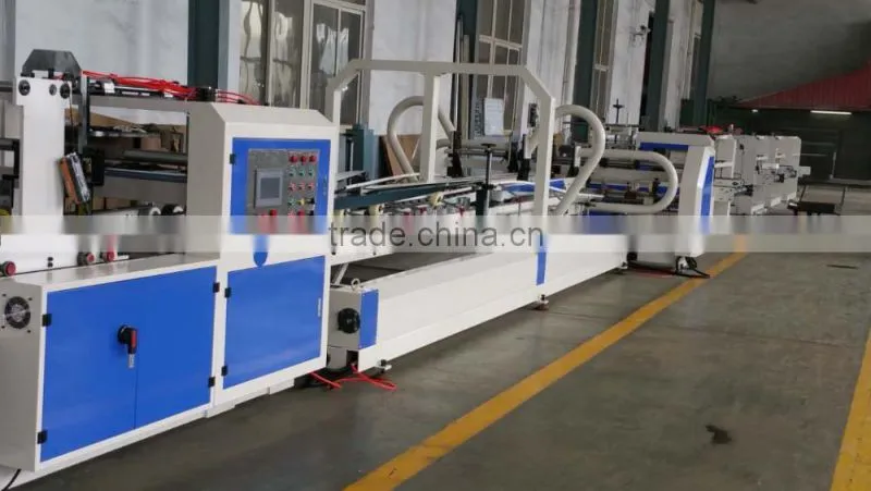 Automatic Folder Gluer Machine/Paperboard Corrugated Carton box folder gluer