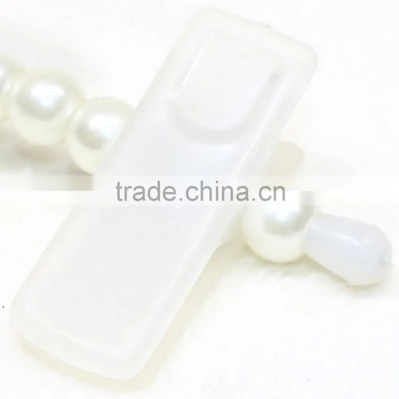QD-B19 Stylish custom pearl kids pants hanger for children clothes