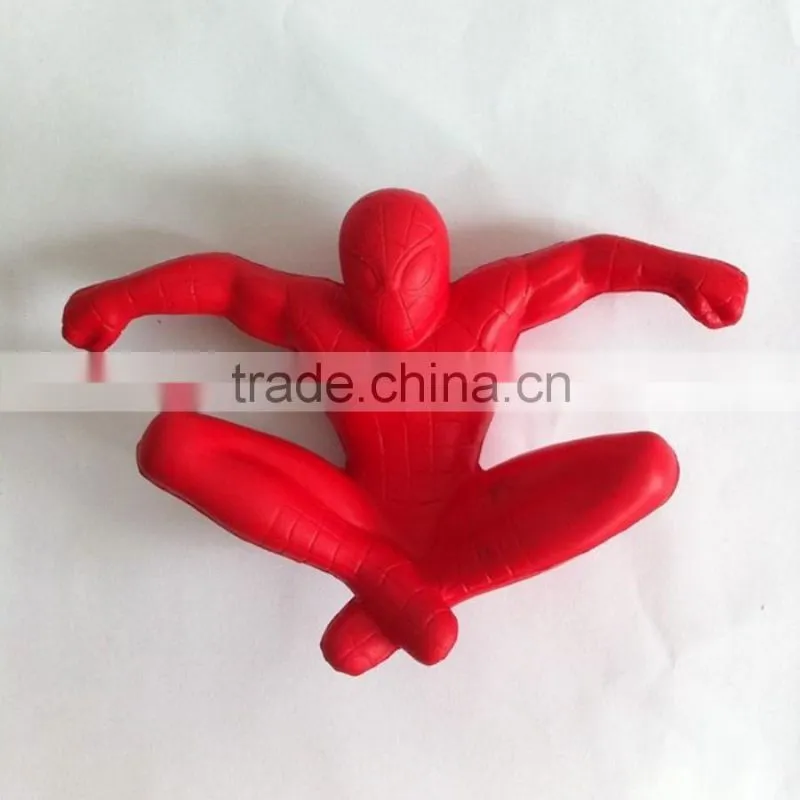 red spiderman pu foam toys