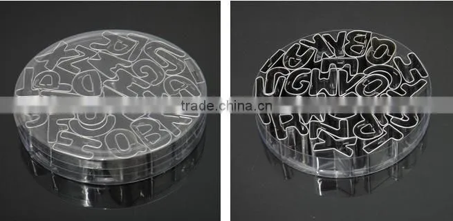 Hot Sale 35pcs Letters & Number Stainless Steel Cookie Cutters Set