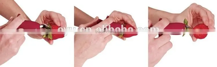 Good Quality Strawberry Tomato slicer Multifunction Fruit Stainless New Slicer Fruit strawberry huller