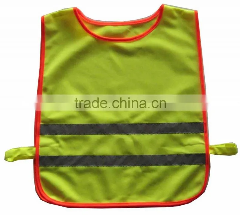 School way fluorescent kids safety vest
