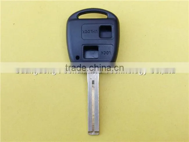 20% OFF, 2 buttons car remote key cover for Toyota key blanks wholesale Toy48 blade