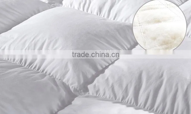 Luxury 5 star hotel standard Duck Down Mattress Topper