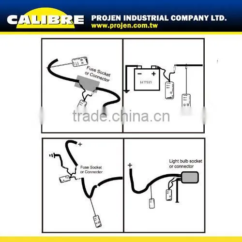 CALIBRE Hybird Car repair Heavy Duty 6 to 42V Auto Circuit Tracer