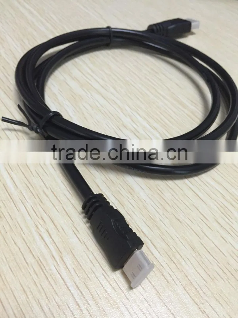 High Quality HDMI A type Male to Mini HDMI C Male 1080p Cable
