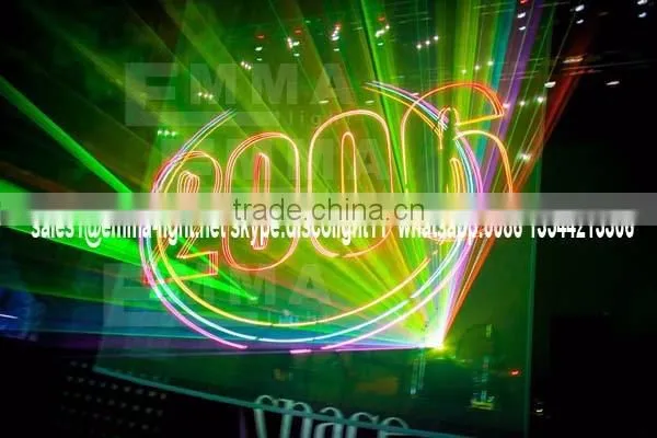 5w rgb full color laser show,text laser light ,programmable laser light