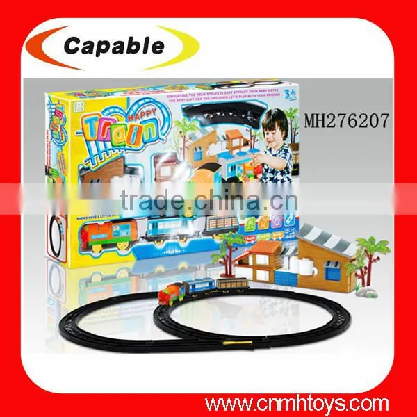 Model cartoon kids toy train electric toy train sets