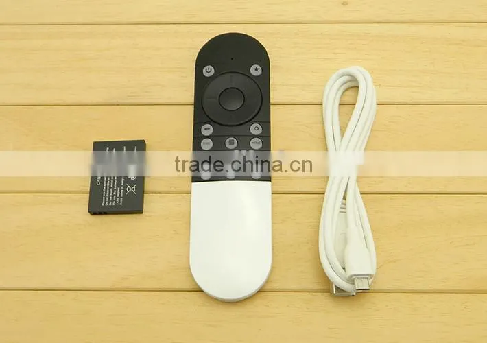 MIC voice input 2.4g remote control with air mouse for the systems of Android, Windows, Mac OS, Lilux