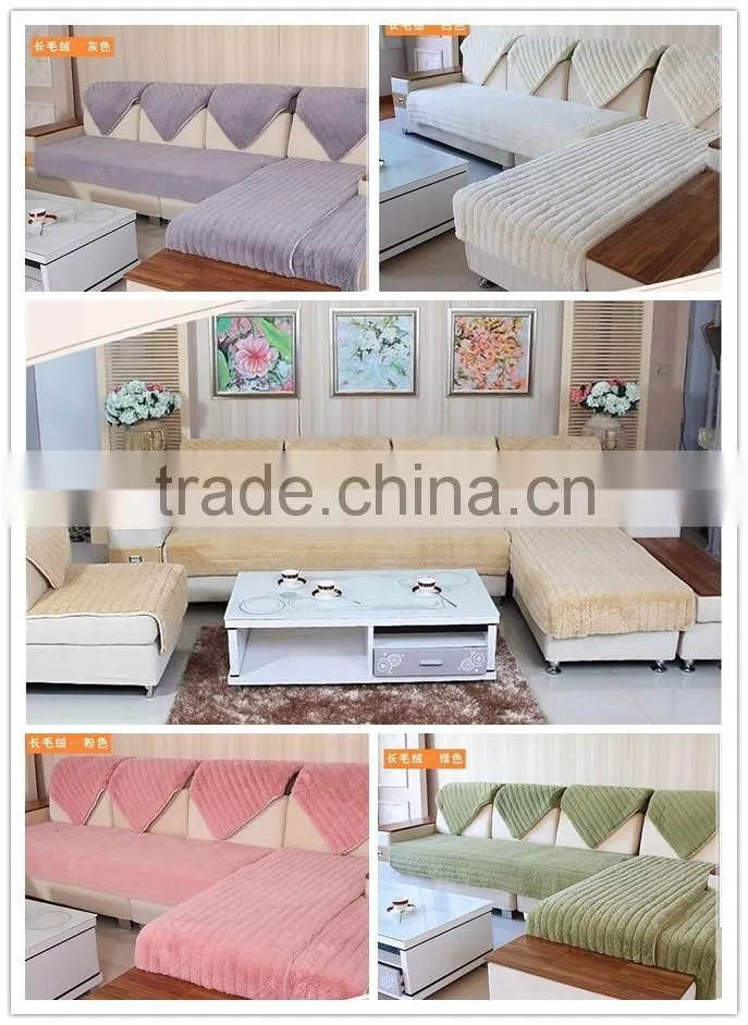 Long microfleecefabric sofa cover
