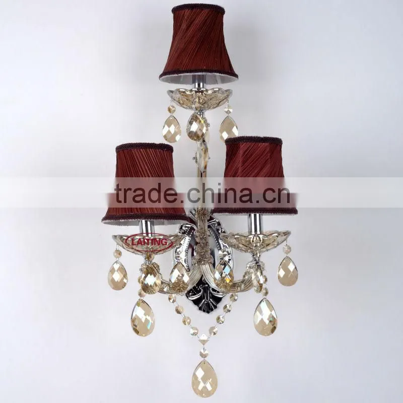 crystal candles wall sconces for bedroom
