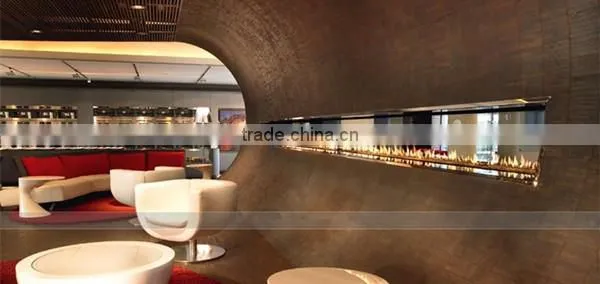 fireplace has significant design flexibility, Intelligent alcohol fireplace