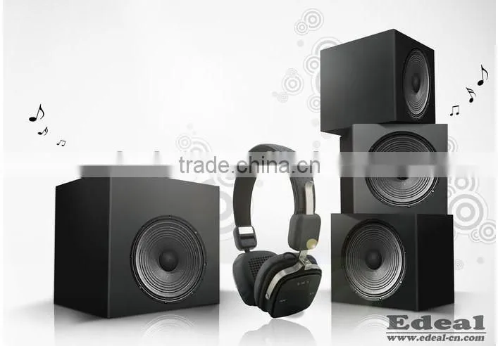 Metal Professional customize Wireless Bluetooth headphone with mic / bluetooth earphone For cell phone ,BSCI supplier