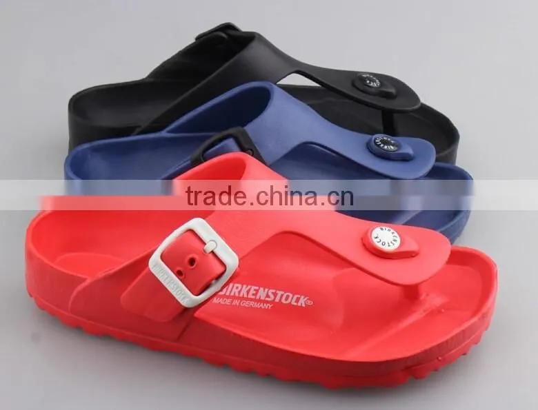 2016 hot disign eva slipper flip flop with many colors