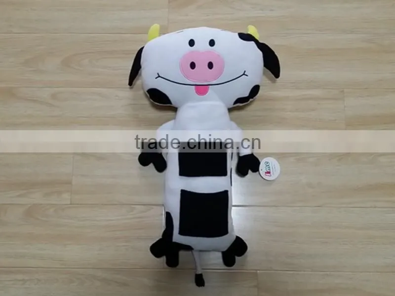 M3 Plush Car Seat Belt Animal Pets Toy for Kids