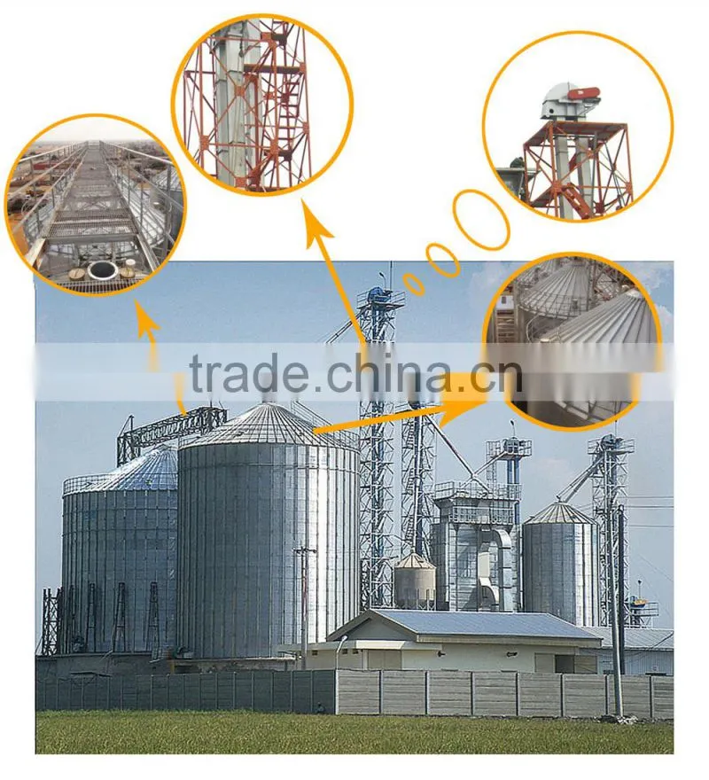 High technology perfect performance grain storage silo