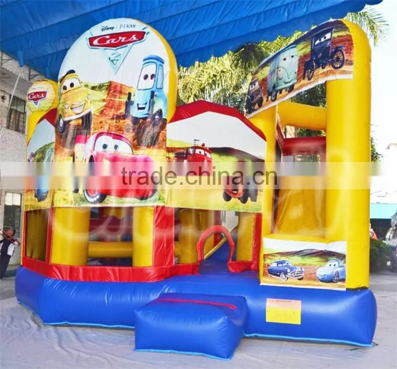 Best quality inflatable car combo /mini combo jumper/combo and obstacle