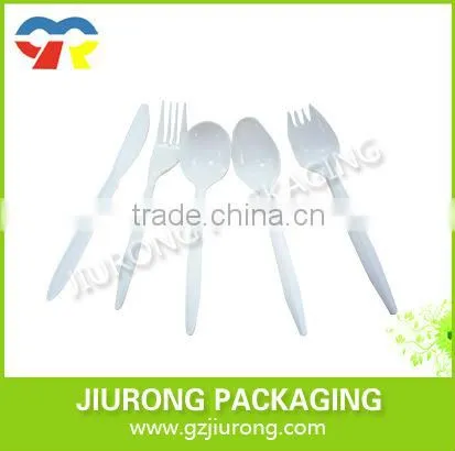 disposable food grade cutlery plastic fork and spoon plastic pick