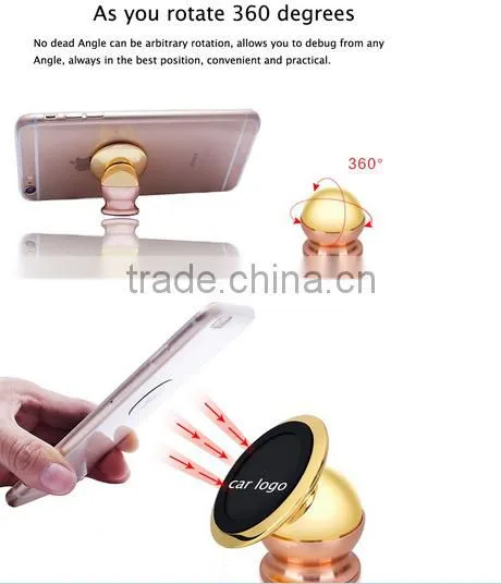 2016 Mobile Holder Magnetic 360 Degrees Car Universal Mount Vehicle-mounted Mobile Scaffold