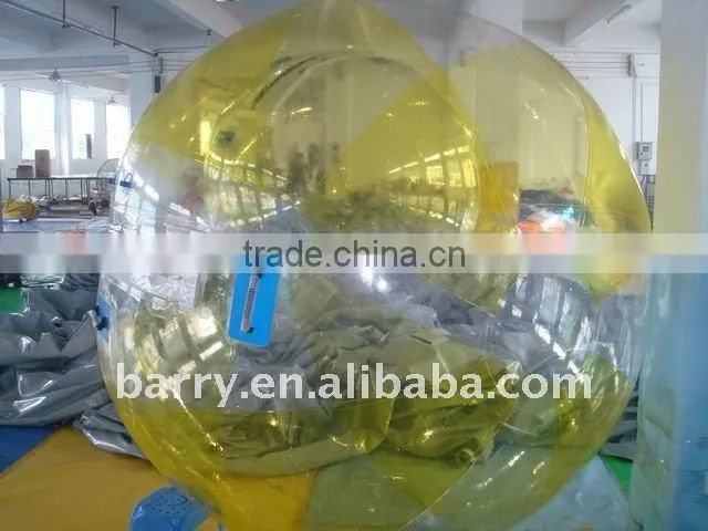 2013 PVC/TPU Inflatable water ball/ giant inflatable hamster ball on sale