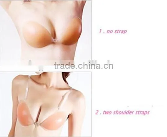 adhesive silicone bra for backless dress