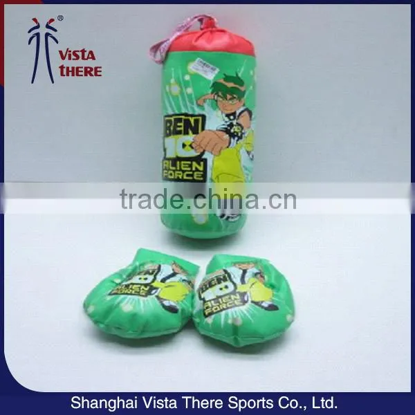 American flag gloves punching bag boxing set for kid