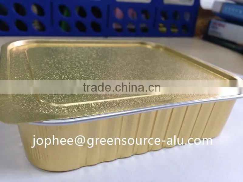 Aluminum foil container