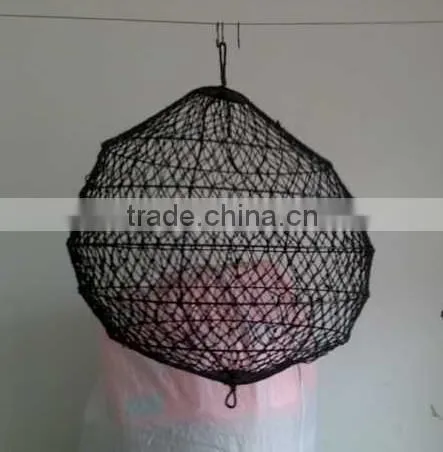 Marine Black Polyester Day Signal Ball,Nylon Net Steel Ring,Diamond