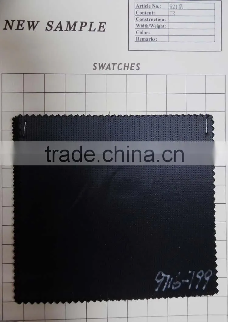 stock textile wholesale Jacquard TR suit fabric 68377