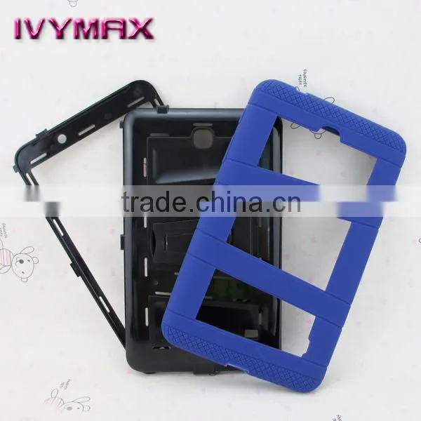 shockproof tablet case for samsung T330NU coffer combo case