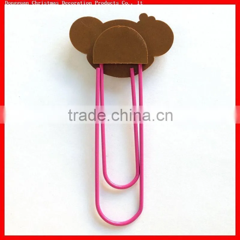 2015 hot new products large pvc paper clip