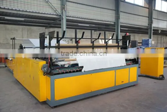 Toilet Paper Rewinding Machine/High Speed Toilet Tissue Roll Rewinder Machine