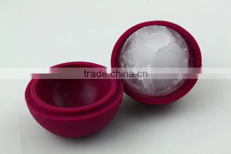 large silicone ice ball mould, sphere silicone ice ball, custom silicone ice ball tray