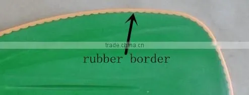 Plastic Blade Stand up Board Paddle With Rubber Border