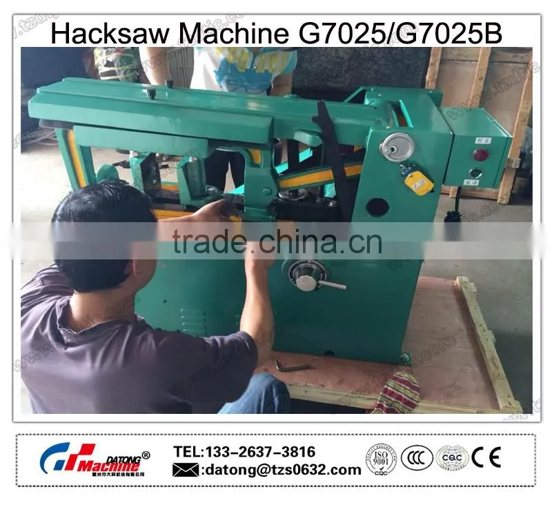 Supply Hacksaw Machine G7025B for Cutting Metal