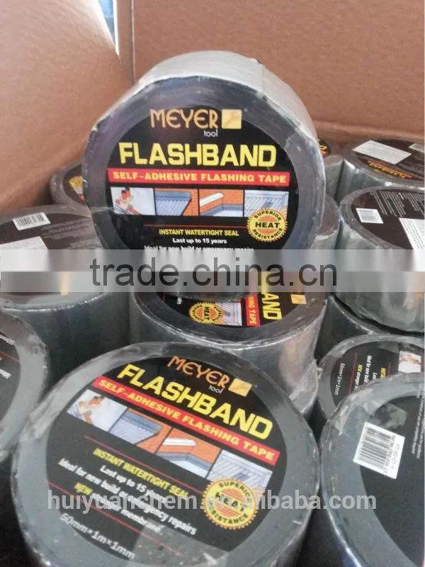hot sale ALUMINIUM self adhesive bitumen waterproof flashing tapes China