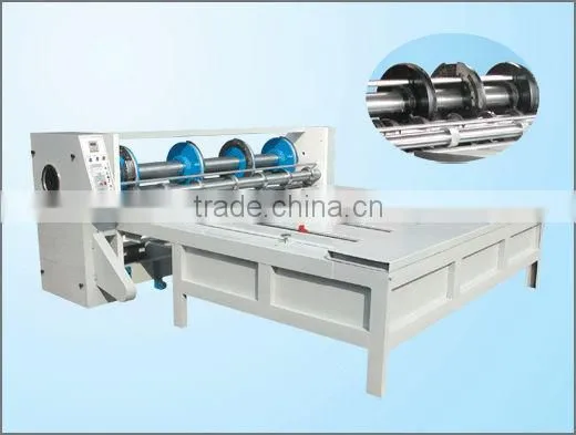 corrugated paperboard grooving machine/ rotary slotter machine for corrugated cardboard