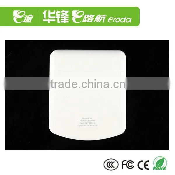 Travel Patent Design + Large Capacity + Portable Universal Emergency Charger with 10400 mAh for All Digitals, computer, mobiles