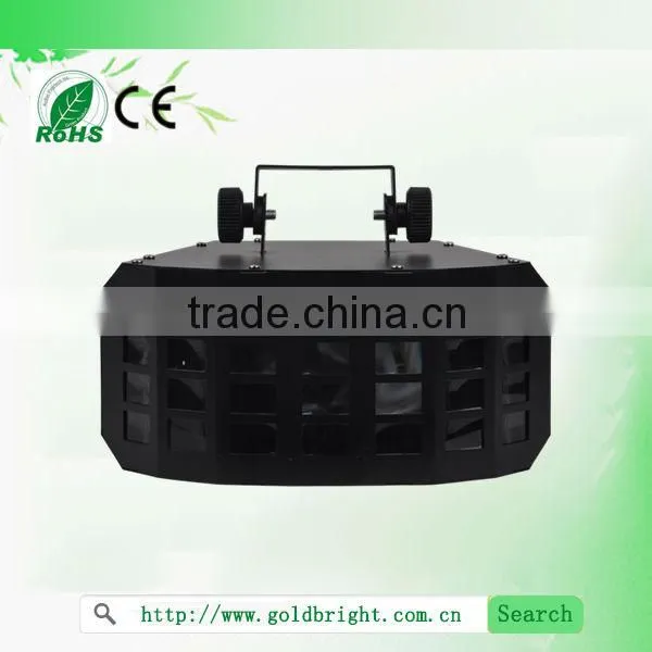 LED Butterfly disco lights 2pcs 12w effect light DMX control club light 2014 new product