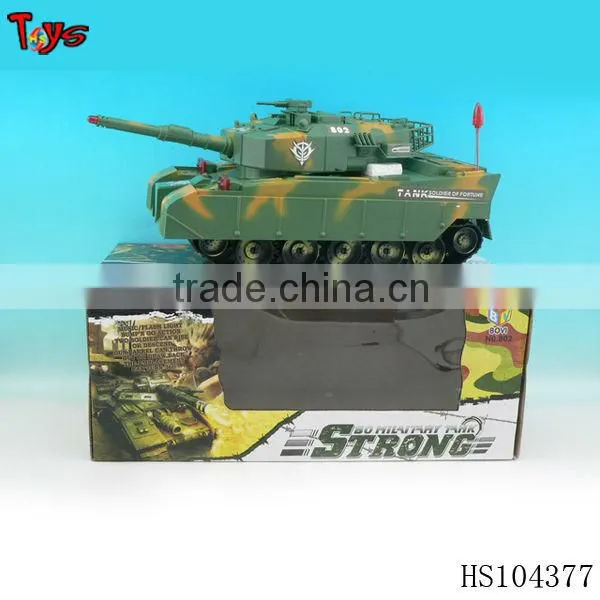 Light and sound mini toy tank