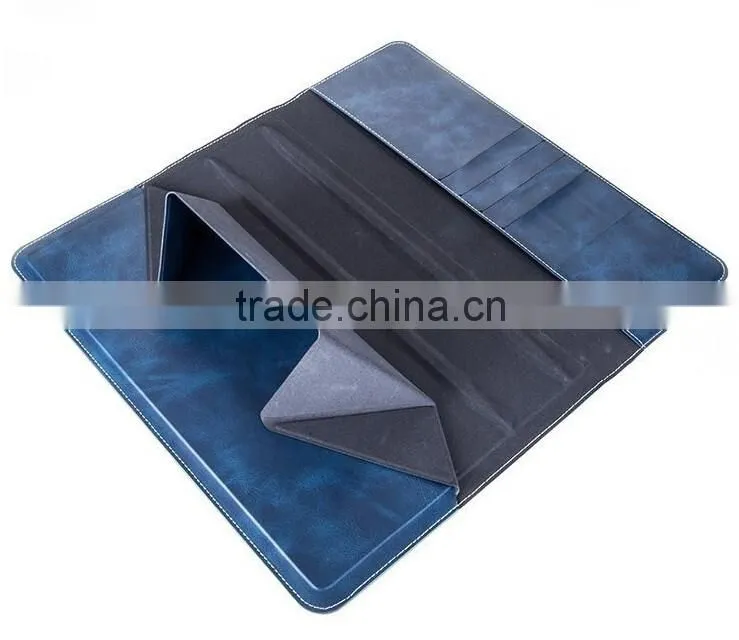 Flexible synthetic PU leather case for ipad, synthetic leather case
