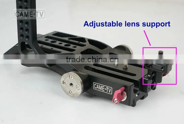 CAME-TV Cage for S ony FS7 Camera HT-FS7-2 15mm Rod Quick Release Plate