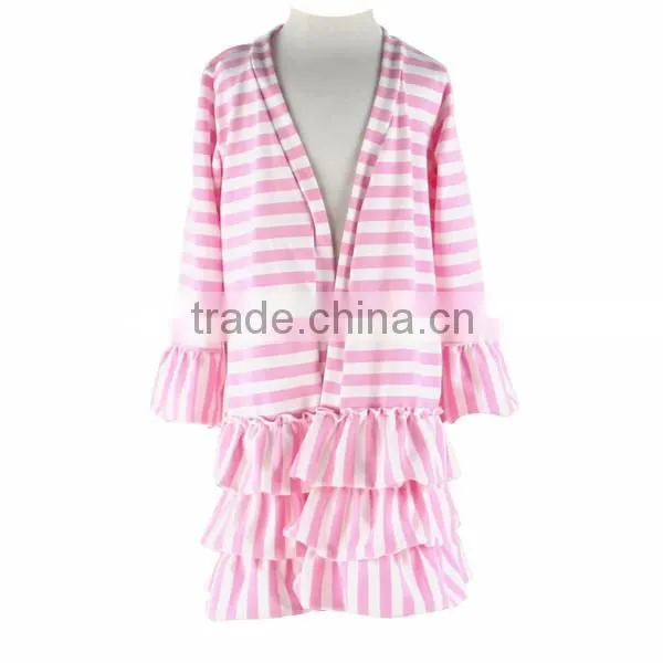 2016 Kaiyo Online clothing store ruffle overcoat girl's overcoat wholesale children's boutique clothing