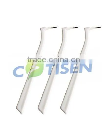 Dental applicator tips Brush Holder with bended handle
