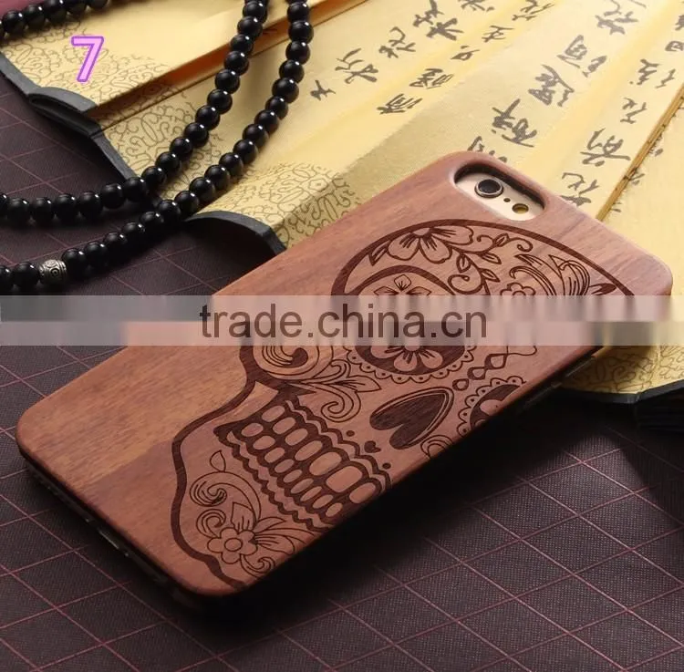 Wholesale Real Wood Phone Case For iPhone 6 Wood Phone Case